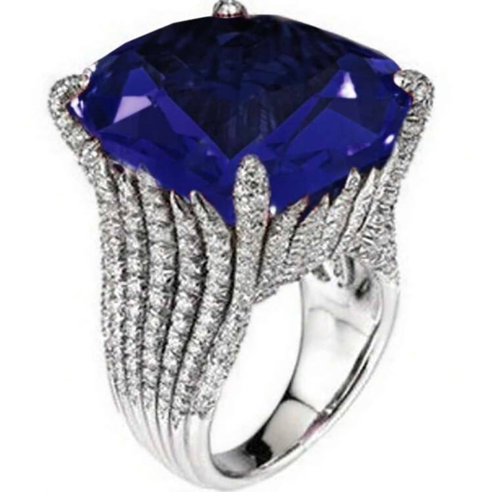 BRIDAL WEDDING RING ENEGAGMENT RING - Picture 4 of 10